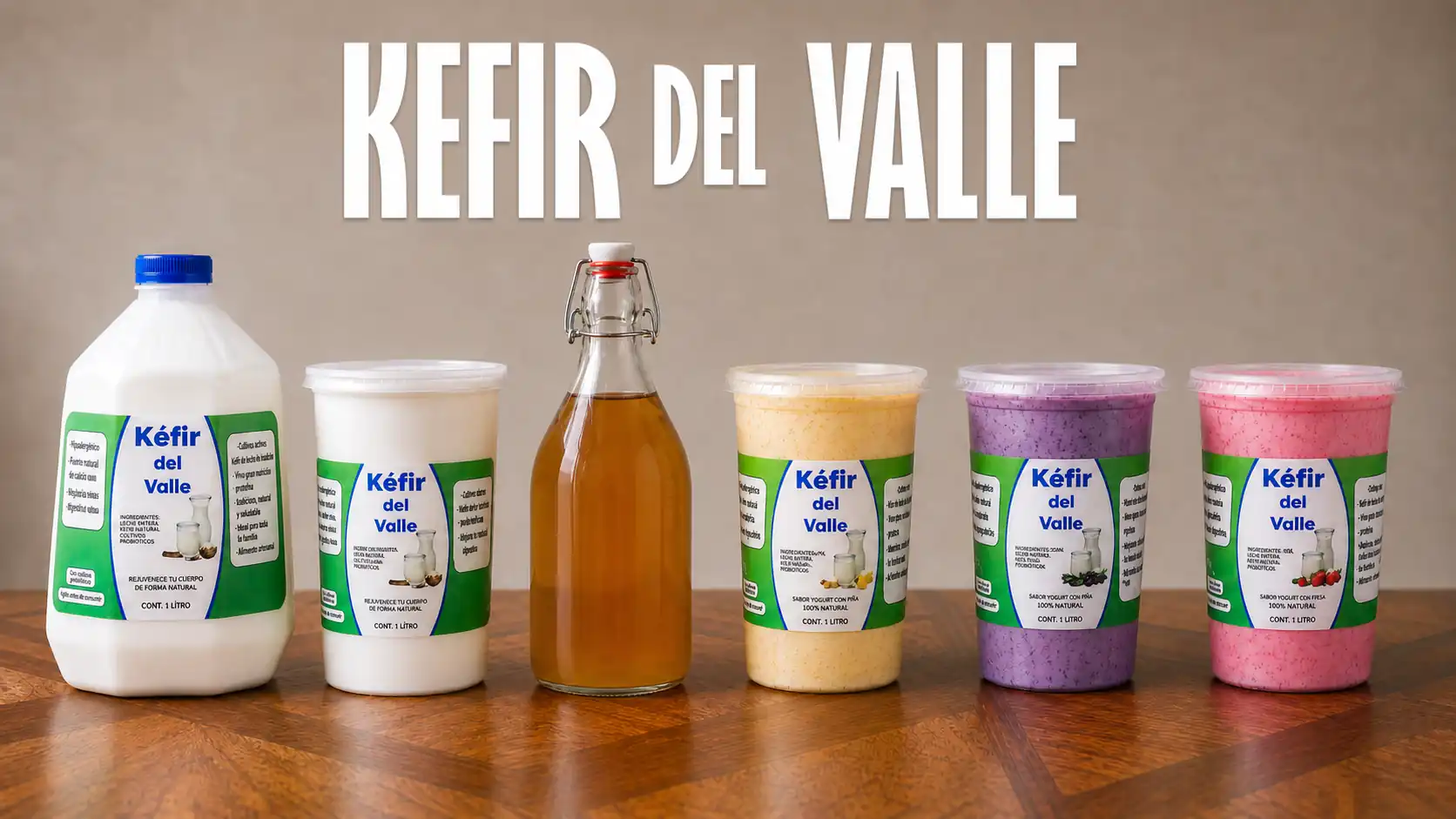 Productos Kefir del Valle
