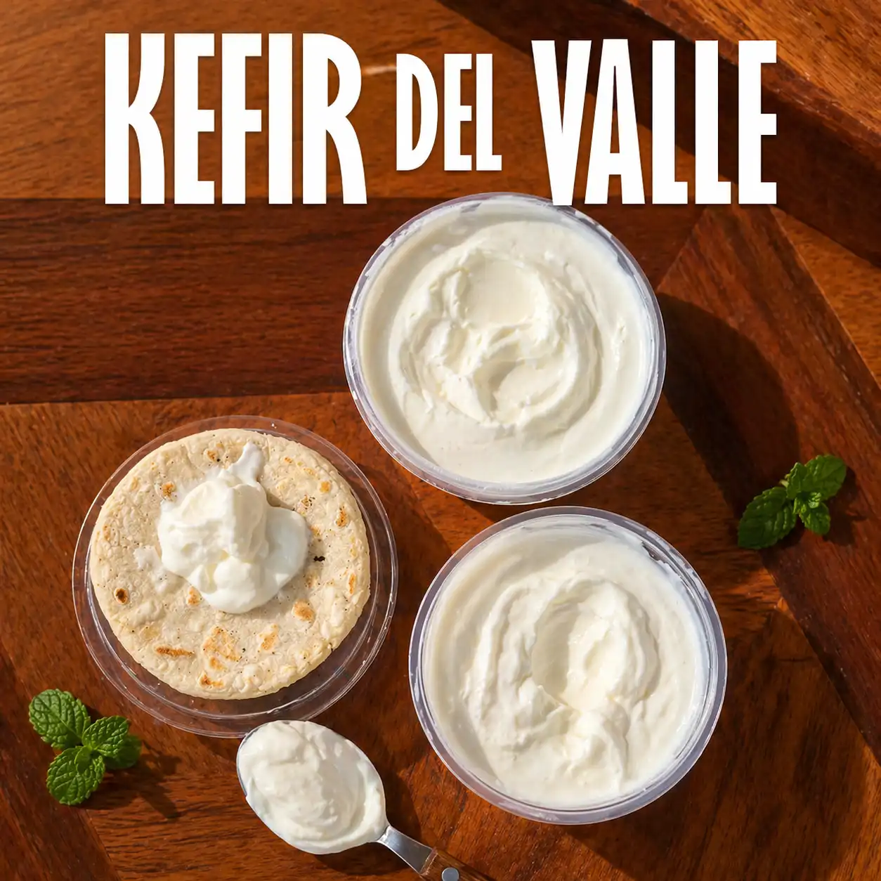 Queso crema kéfir